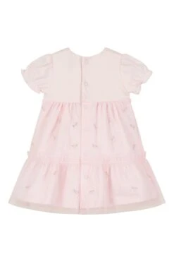 Emile Et Rose Kleid Mit Lagen Aus Rosenknospenmuster, Besticktem Tüll Und Hose, Rosa -MONSON Kleidung Geschaft N73577s4