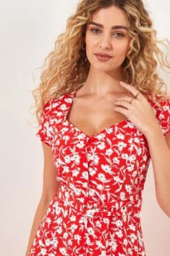 Joe Browns Florales Crinkle-Kleid Mit Gürtel -MONSON Kleidung Geschaft N76406s4