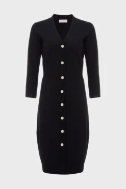 Hobbs Marlee Kleid, Schwarz, Kurzgröße -MONSON Kleidung Geschaft N78049s4