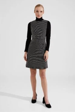 Hobbs Violet Ponte-Kleid, Schwarz -MONSON Kleidung Geschaft N78080s3