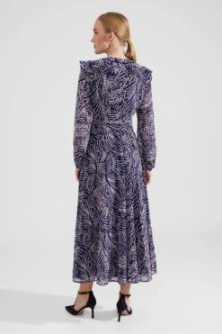 Hobbs Rosana Kleid, Blau -MONSON Kleidung Geschaft N78093s3