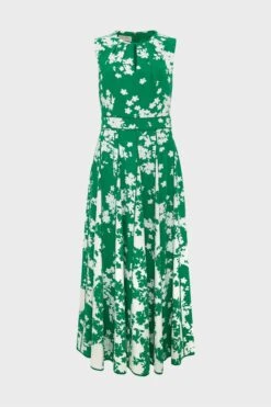 Hobbs Kurzgröße Grün Angelica-Kleid -MONSON Kleidung Geschaft N78098s4