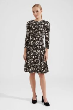Hobbs Petite Ami Kleid, Schwarz -MONSON Kleidung Geschaft N78099s3