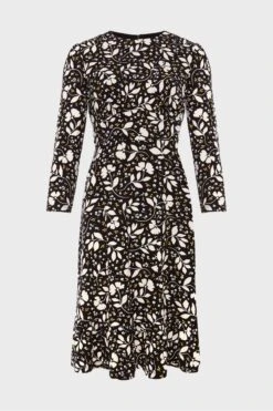 Hobbs Petite Ami Kleid, Schwarz -MONSON Kleidung Geschaft N78099s4