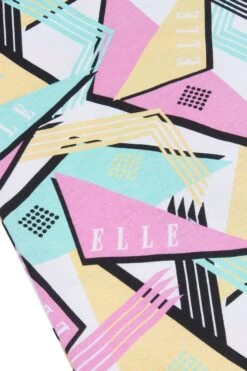 Elle Junior Mädchen Kleid Mit Geometrischem Muster -MONSON Kleidung Geschaft N90152s3