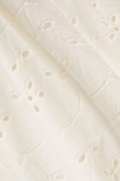 Monsoon Kleid Mit Lochstickerei Und Schleifendetail -MONSON Kleidung Geschaft N97145s3