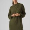 Vero Moda Pullover-Kleid Mit Puffärmeln -MONSON Kleidung Geschaft Q43863s