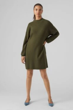 Vero Moda Pullover-Kleid Mit Puffärmeln -MONSON Kleidung Geschaft Q43863s3