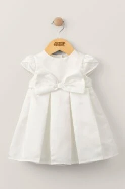 Mamas & Papas Kleid Mit Schleife, Weiß