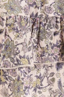 River Island Mädchen Fouchette Bedrucktes Kleid -MONSON Kleidung Geschaft Q67916s3