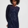 Hobbs Zariah Kleid, Blau -MONSON Kleidung Geschaft Q77131s
