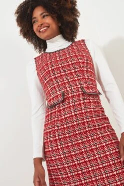 Joe Browns Schickes Kleid Mit Karomuster -MONSON Kleidung Geschaft Q78418s6