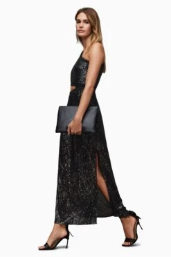 Allsaints Daisy Topaz Kleid -MONSON Kleidung Geschaft Q80291s3