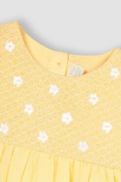 Jojo Maman Bebe JoJo Maman Bébé Baby Besticktes, Gesmoktes Kleid -MONSON Kleidung Geschaft Q80723s5