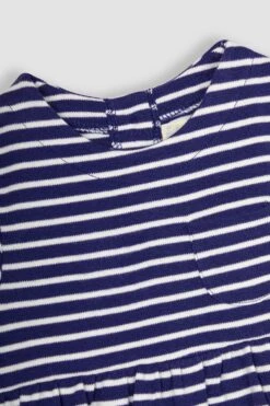 Jojo Maman Bebe JoJo Maman Bébé Klassisches, Gestreiftes Jersey-Kleid -MONSON Kleidung Geschaft Q80957s3