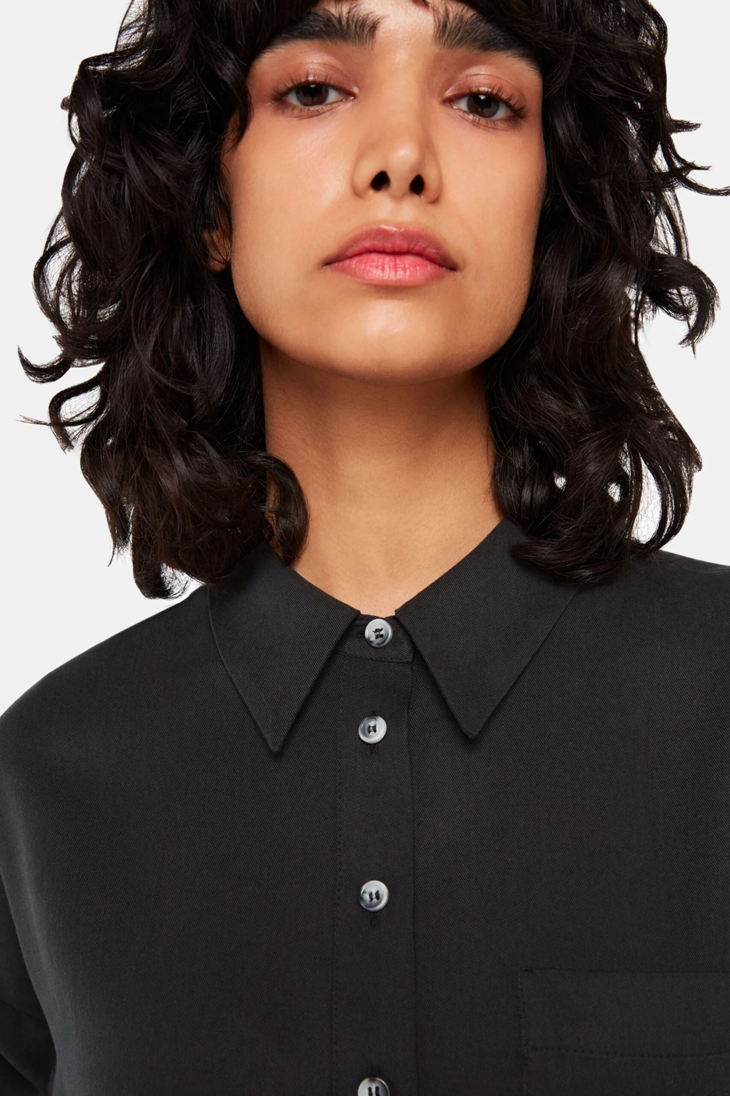 Whistles Helena Schwarzes Kleid In Relaxed Fit 6 Whistles Helena Schwarzes Kleid In Relaxed Fit – Bild 4