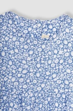 Jojo Maman Bebe Jojo Maman Bébé Geblümtes Jersey Kleid Mit Puff ärmel -MONSON Kleidung Geschaft Q83147s3