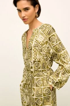 Next Langärmeliges Kleid, 100 % Baumwolle -MONSON Kleidung Geschaft Q94 193s4