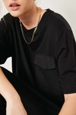 Hush Steph Midi-T-Shirt-Kleid -MONSON Kleidung Geschaft Q98241s4