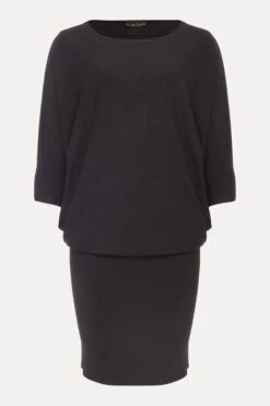 Phase Eight Becca Gestricktes Kleid Mit Fledermausärmeln, Grau 14 Phase Eight Becca Gestricktes Kleid Mit Fledermausärmeln, Grau -MONSON Kleidung Geschaft T33119s6