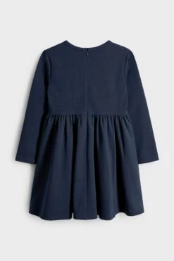 Paul Smith Junior Mädchen Ponte-Kleid Mit Streifen Und Zebra-Logo -MONSON Kleidung Geschaft T89509s6