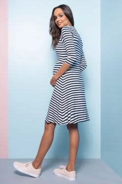 Seraphine Gestreiftes Kleid, Umstands-/Stillmode -MONSON Kleidung Geschaft U50448s4