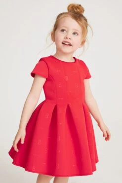 Baker By Ted Baker Scuba-Kleid Mit Prägung