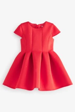 Baker By Ted Baker Scuba-Kleid Mit Prägung -MONSON Kleidung Geschaft U77221s7