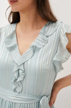 Phase Eight Carmella Plissiertes Kleid, Grün -MONSON Kleidung Geschaft U85543s5